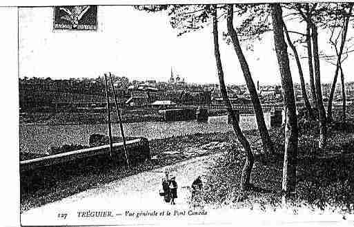 Ville de TREGUIER Carte postale ancienne